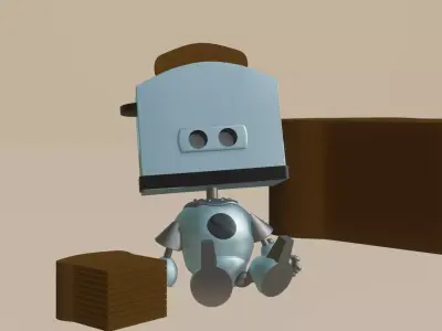 The robot toaster  3D model