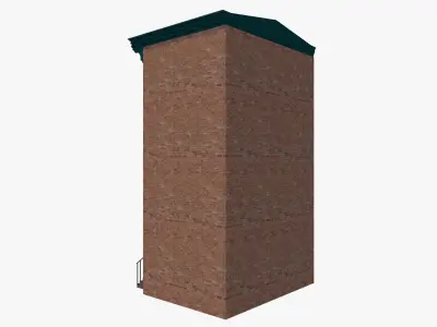European building 3 3D model