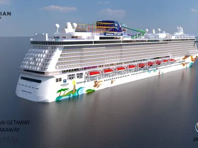 NORWEGIAN GETAWAY 3D model