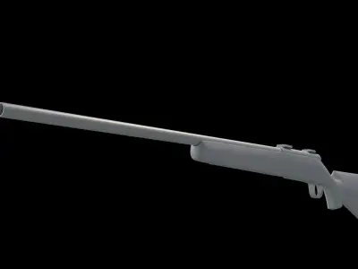 Hunting Rifle 3D model