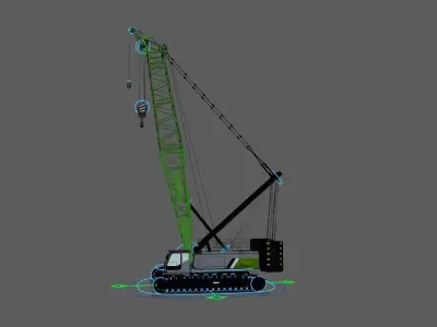 Telescopic Boom Lift  3D model