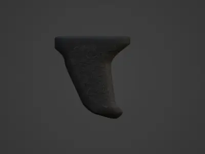 Handbrake M-LOK Grip Low-poly 3D model