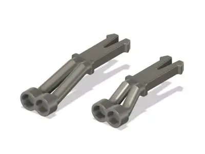 OO HO Magnetic Pipe Couplings for NEM Socket 3D print model