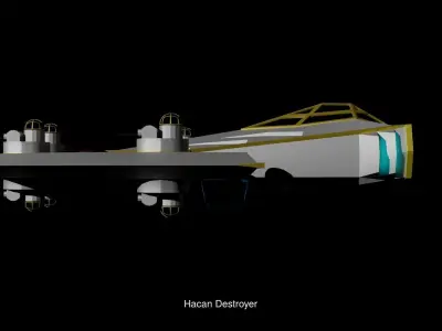 Hacan Fleet 3D Model Pack