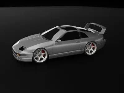 Nissan 300ZX  Free 3D model