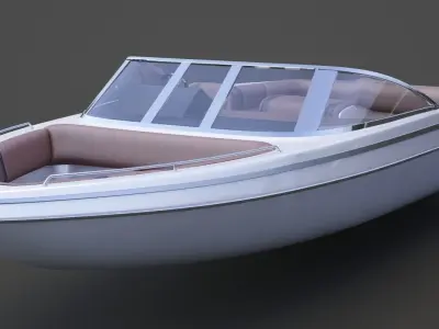 Motor Boat 06 3D model