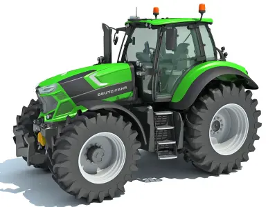 Deutz Fahr Tractor 3D model