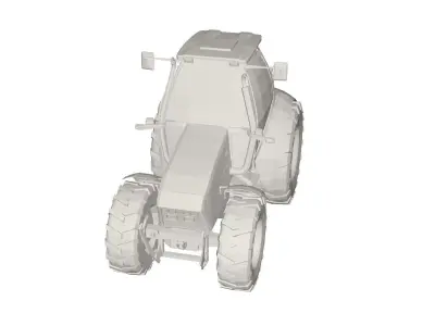 tractor concept 3D model