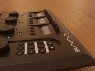 DI Color Grading Machine - Tangent Wave Panel  Low-poly 3D model