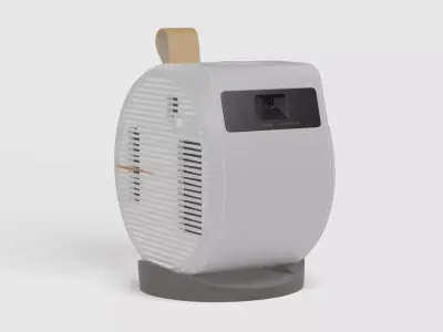 Air Purifier 3D model 3D model 4