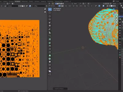 Textured Jet Engine 3D OBJ STL STEP FBX SolidWorks Renders 2D  3D model