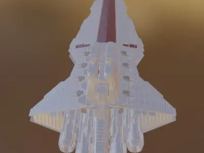 Republic Capital Ship 3D model