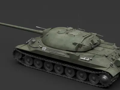 Tank IS-7 3D model