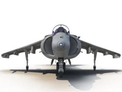 McDonnell Douglas AV-8B Harrier II 3D model purchase