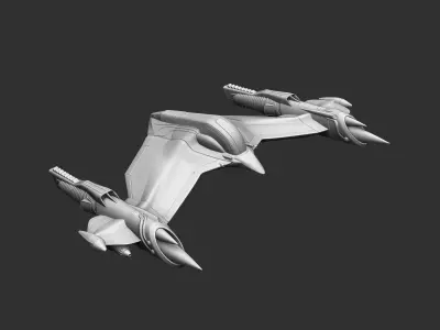 Spaceship 3D print model purchase