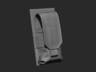 Tactical Pouches  3D model