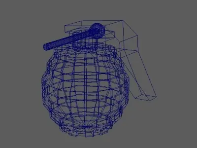 GRENADE 3D MODEL 3D model