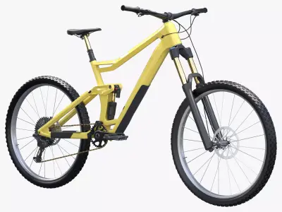 Mountain Bike mtb 3D model 3D model