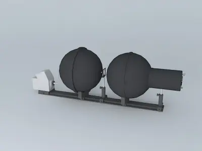 Transmission Bench Free 3D model
