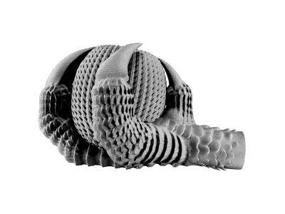 Decorative Ornamental 46 3D model
