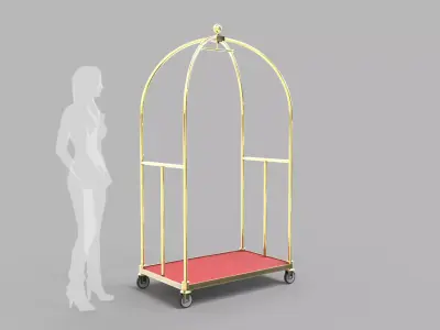 Luggage Trolley 1 3D model