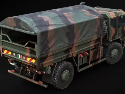 Iveco Astra ACTL M170 Low-poly 3D model