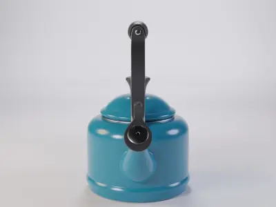 Le Creuset Classic Demi Tea Kettle Low-poly 3D model