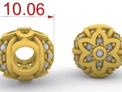 Pasante charm Joyeria 3D model