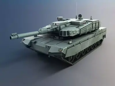 Military Tank 3D model get