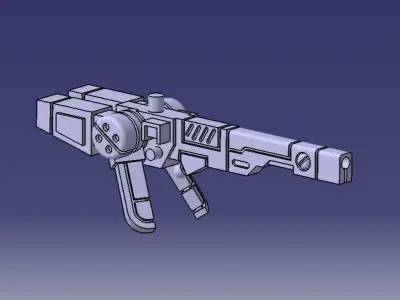 SPACE COMMUNIST MARKSMAN DRONE 3D print model