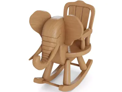 Rocking Ride-On Low-poly 3D model buy