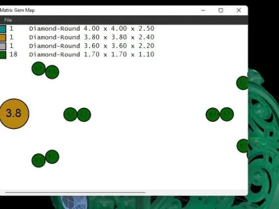 VINTAGE CARVING RING 3D PRINTABLE MODEL 3D print model