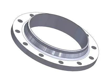EN1092-1 PN16 Flange Pack DN50-DN600 CAD Models