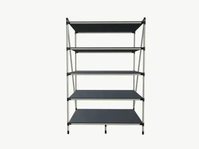 Industrial Rack 3D model get