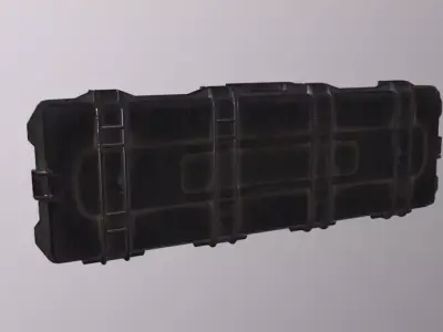 GunCase Low-poly 3D model