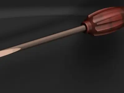 Screw Driver Free 3D model purchase