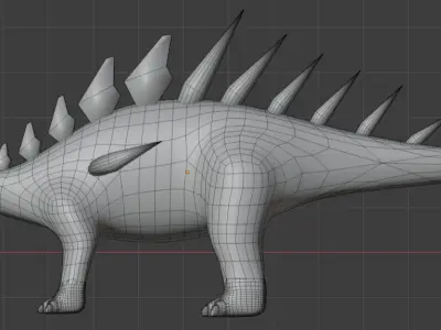 Kentrosaurus Free 3D model