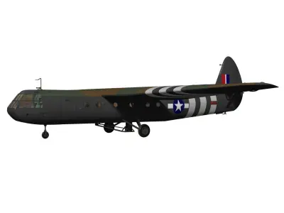 Airspeed Horsa 3D model purchase