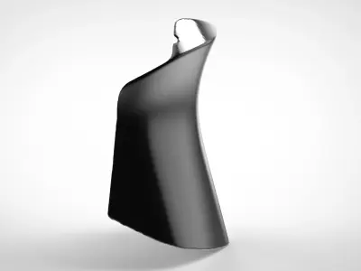 Nissan Juke Side Mirror Cover 3D Model 3D print model