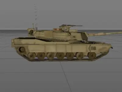 Tank Abrams 3D model