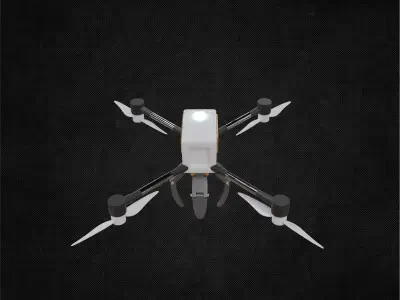 Drone 3D model by prem-chaiyawat from CGTrader