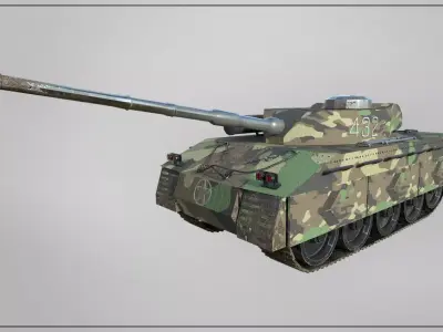 Panzer Heavy Tank 3D model