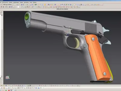 Colt M1911-A1 3d models 3D model