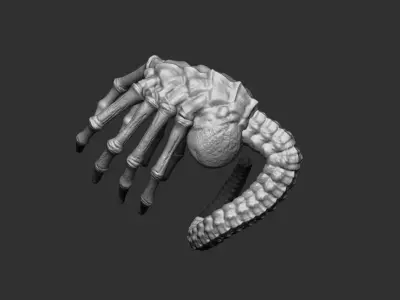 Facehugger Alien 3D print model purchase