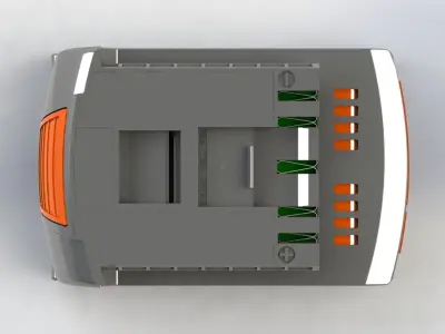 Bateria Bosch GSB 180 LI Battery 3D model
