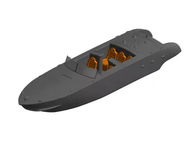 boat - 3D model purchase