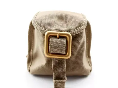 Military Canvas Utility Pouch Low-poly 3D model