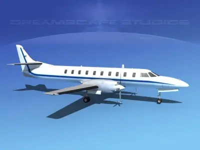 Swearingen SA226 Corporate 3 3D model