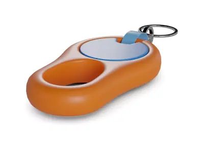 Pet accessories Pet Training Clicker Low-poly 3D model