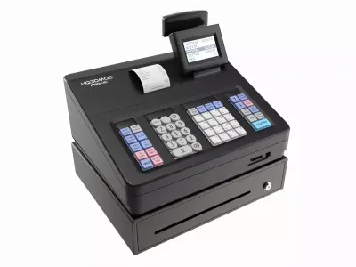Electronic Cash Register 3D model